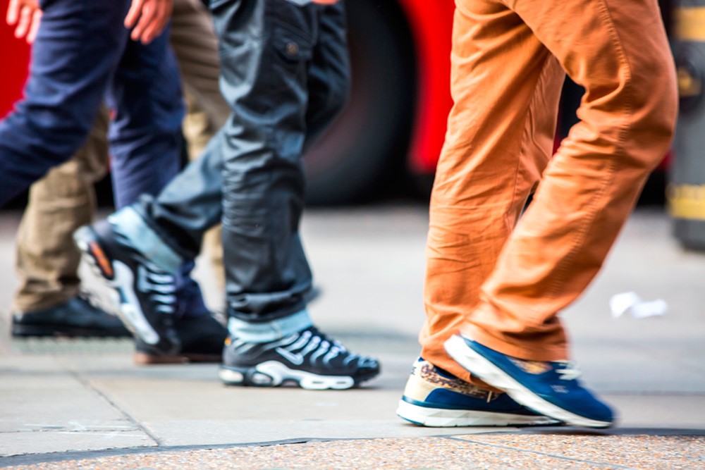 Picture of people walking