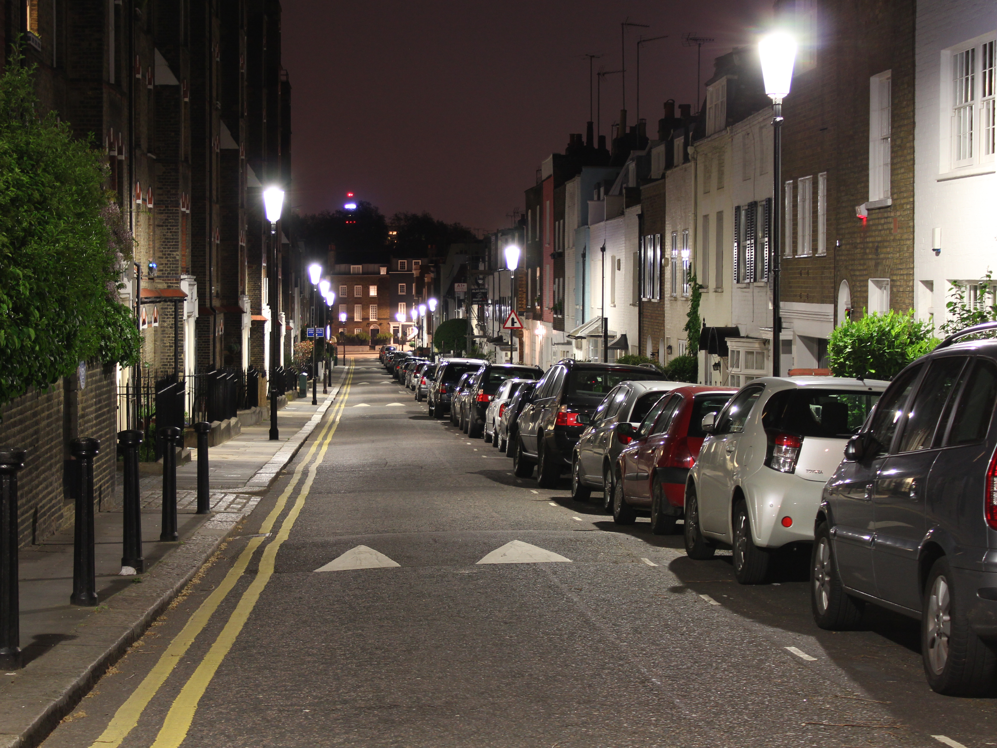 Peel Street lighting