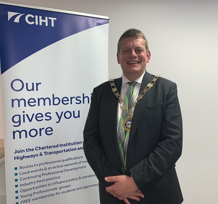 Image of Martin Tugwell, former President of CIHT and CEO of Transport for the North