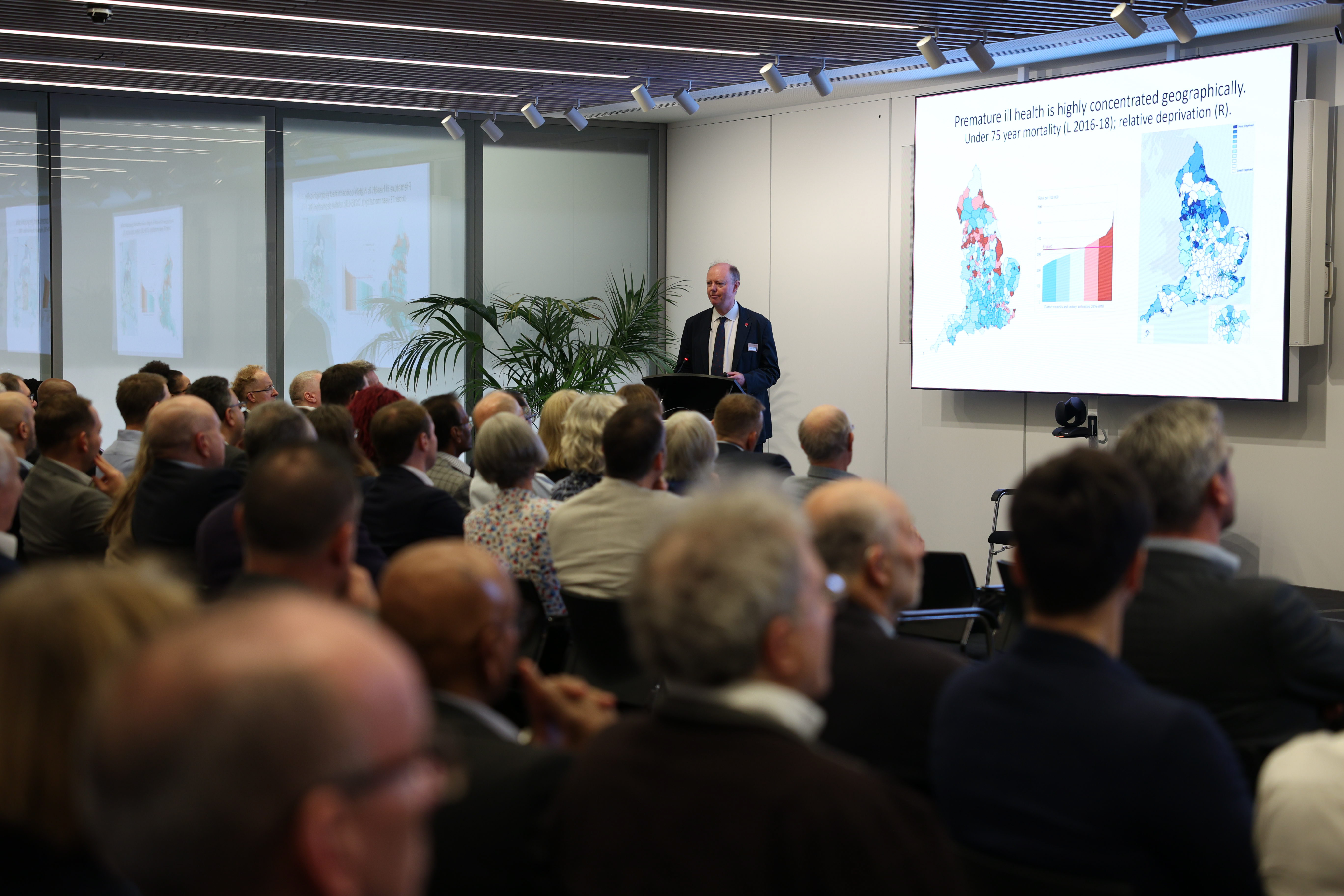 Professor Chris Whitty delivers the CIHT Learned Society Lecture